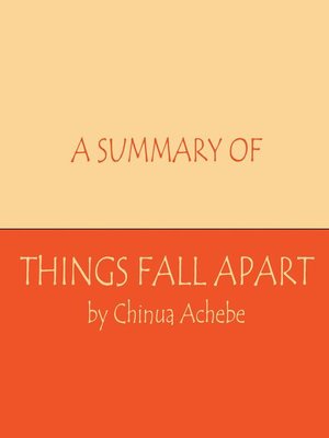 cover image of A Summary of Things Fall Apart